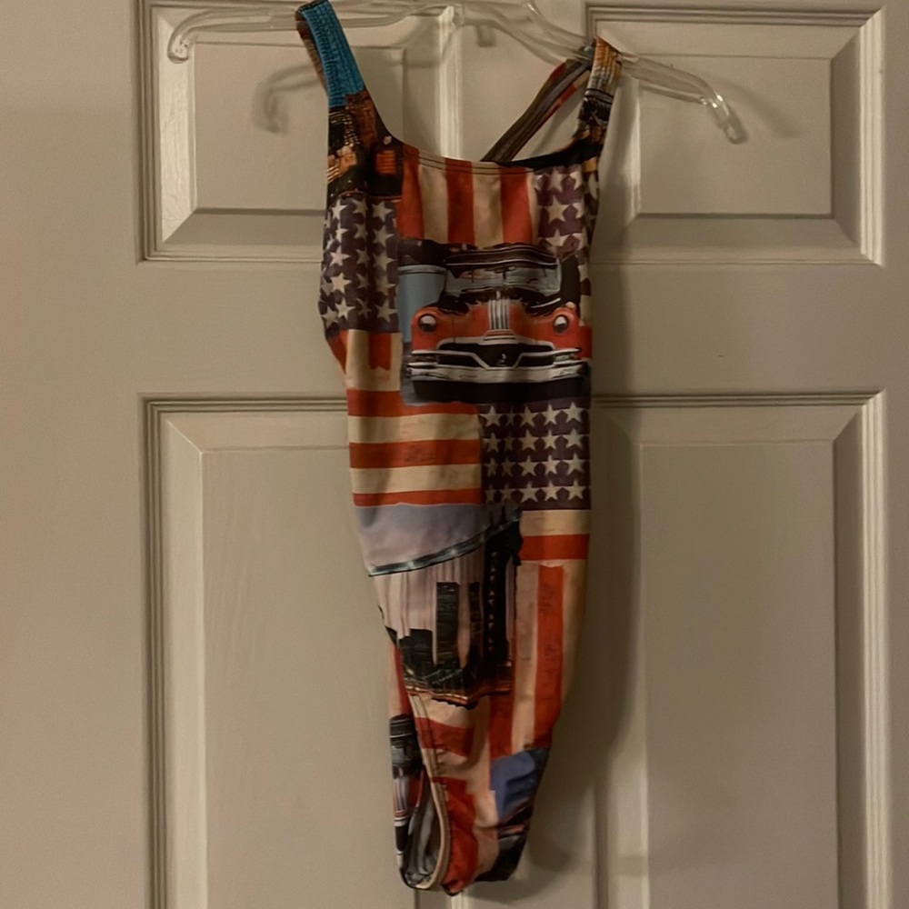 Speedo vintage USA swimsuit. Great for 4th of July